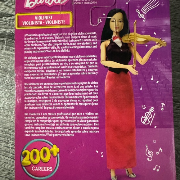 Barbie | NEW: Barbie Careers: Violinist - Collectible Fashion Doll - Picture 11 of 14